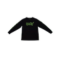 Long Sleeve Goat Shirt black and green