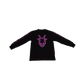 Long Sleeve Goat Shirt black and purple